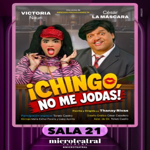 21 ¡Chingo, no me jodas!